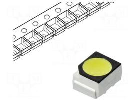 LED | white cold | SMD | PLCC2 | Case (mm): 3528 | 1800÷3500mcd | 120°