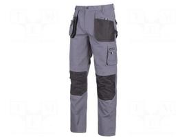 Dungarees | Size: XL | grey-black | 265g/m2