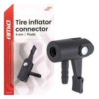 Įrankiai ir matavimo prietaisai // Įrankių, priedų naujienos // Adapter kompresora plastikowy 6mm amio-04501