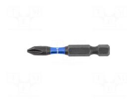 Screwdriver bit | Phillips | PH3 | 1/4" | Kind: impact | 2pcs.