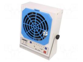 Air ionizer | bench | ESD | 192x173x69mm | 153.6÷244.2m3/h | 0÷40°C