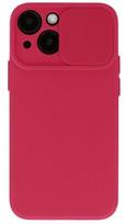 Nugarėlės dėklai iLike Apple iPhone 14 Pro Camshield Soft Dark Cherry