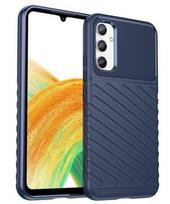 Nugarėlės dėklai iLike Samsung Galaxy A34 5G silicone armor case Blue
