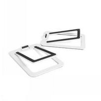Televizoriaus laikiklis KANTO AUDIO  KANTO AUDIO DESKTOP SPEAKER STANDS FOR SMALL SPEAKERS - WHITE (PAIR)