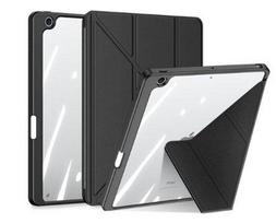 Knygos tipo dėklas Dux Ducis  Magi case for iPad 10.9 2022 (10 gen.) cover with stylus holder smart cover stand Black