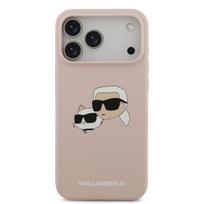 Karl Lagerfeld Liquid Silicone Double Heads MagSafe Case for Apple iPhone 17 Pro Max