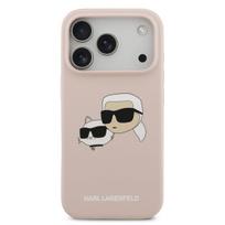 Karl Lagerfeld Liquid Silicone Double Heads MagSafe Case for Apple iPhone 17 Pro