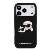 Karl Lagerfeld Liquid Silicone Double Heads MagSafe Case for Apple iPhone 17 Pro
