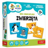 Žaidimų zona | PC | Konsolės | Priedai // Edukaciniai žaislai | Interaktyvūs | Kūrybiški | Meniški // Gra dla dzieci ABC Malucha Zwierzęta Trefl 02905