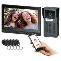 Įrankiai ir matavimo prietaisai // Įrankių, priedų naujienos // GADI, zestaw wideodomofonowy jednorodzinny, 2-żyłowy, 10", Wi-Fi, ekran dotykowy, Full HD, RFID, szyfrator