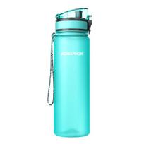 Water filter bottle Aquaphor City 500 ml, peppermint, replaceable cartridge 150 L, portable reusable bottle