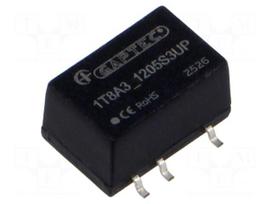 Converter: DC/DC | 1W | Uin: 12VDC | Uout: 5VDC | Iout: 200mA | SMT8 | SMD