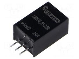 Converter: DC/DC | Uin: 6÷36VDC | Uout: 3.3VDC | Iout: 2A | SIP3 | THT