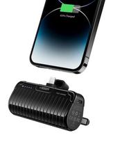 Išorinė baterija Veger  Powerbank Veger PlugOn (W0558P) PD QC3.0 2,4A 20W 5000 mAh with a built-in connector Lightning black