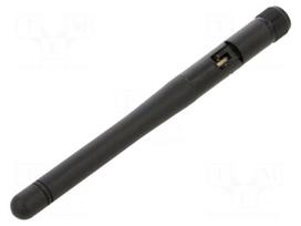 Antenna | WiFi | 3dBi | linear | angular,twist-on,vertical | 50Ω
