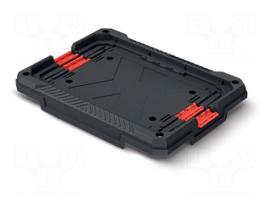 Platform | black | 585x440x70mm