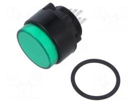 Switch: push-button | Pos: 2 | DPDT | 0.5A/220VAC | 1A/24VDC | ON-(ON)