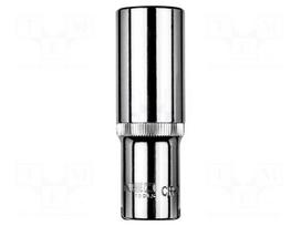 Socket: 6-angles | socket spanner | HEX 19mm | 1/2" | long