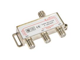 TV, SAT, HDMI, DVI kabeliai ir priedai // Konektori, aksesuāri un instrumenti koaksiālajiem kabeļiem // 9969# Rozgałęźnik f:gn-3gn bzt duży 5-2050mhz