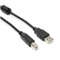 HQ USB 2.0 A-plug AM-BM Printer Cable with Filter 1.8 m Black