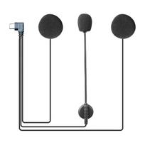 EJEAS HIFI-M6 Type-C ausinės motociklo šalmui, V6pro+ intercomui