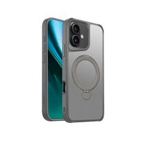 Etteri Matt Mag Ring dėklas iPhone 16 6,1" pilkas
