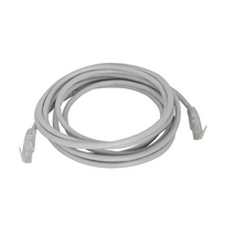 8P8C CAT6e UTP tinklo laidas patchcord 2m pilkas