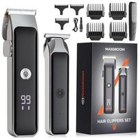 Plaukų Kirpimo Mašinėlė Su Trimeriu 7 Priedai Led Usb-c - Rinkinys