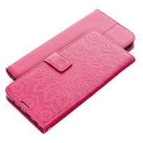 MEZZO knygų dėklas XIAOMI Redmi Note 14 PRO 4G mandala magenta
