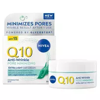 NIVEA_Q10 „Power Pore Refining Anti-Wrinkle Day Cream“ dieninis veido kremas, 50 ml