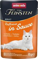 Animonda Vom Feinsten Raffinesse in sauce Chicken with turkey - wet cat food - 85g