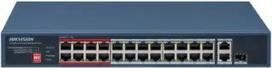 Hikvision Value Series 24 Port Fast Ethernet Unmanaged POE Switch