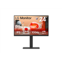 LG | 24BA750-B | 23.8" | IPS | FHD | 16:9 | 100 Hz | 5 ms | 1920 x 1080 pixels | 200 cd/m² | 1 HDMI port | Black