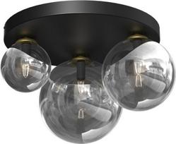 No Name CEILING LIGHT BURSA 3XE14/E27 BLACK/GOLD