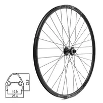 Galinis ratas DT SWISS R470db 28/29" // diskiniams Center-Lock, 32H, Thru-Axle, be kniedžių, dvigubas, aliuminis