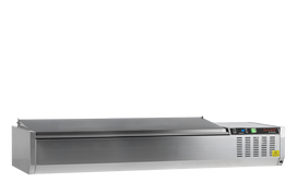 Vitrininė šaldytuvė GN1/3 GVC38-150 S/S