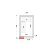 Šaldymo kamerų plokštės 120 mm CR 120x180x220