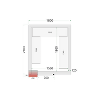 Šaldymo kamerų plokštės 120 mm CR 180x210x220