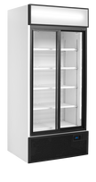 2 durų vitrina su stogu FSC891S