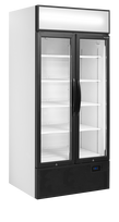 2 durų vitrina su stogu FSC891H