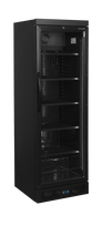Juodas butelių šaldytuvas CEV435 BLACK