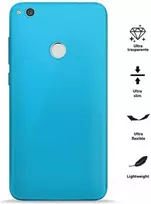 PURO 0.3 Nude – dėklas „Huawei P8 Lite“ (2017 m.) / „Honor 8 Lite“ („Fluo Mėlyna“)