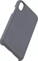 Nordic Elements Original Gefion – iPhone XR dėklas su tikro klevo mediena (vidutinės pilkos spalvos)