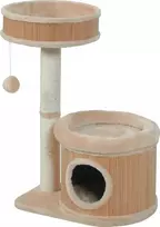 Zolux draskyklė katei BAMBOO 2 kol. smėlio spalva 76 cm