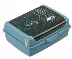 Mpl Power Keeeper Food storage container deco-click-box midi 1L Carla "Cosmos” 17x13x7cm mėlynas