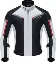 Zyxformis vyriška moto striukė, atspari vandeniui ir vėjui, ilgos rankovės, balta, ZY07-Baltas-XL