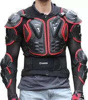 WILDKEN motokroso apsauginė striukė su šarvais, PVC, Lycra, EVA, unisex, NFS-001
