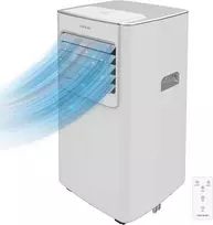 Cecotec mobilus oro kondicionierius su nuotolinio valdymo pultu, 7000 BTU, LED ekranas, 4 režimai, 15–20 m², 08170