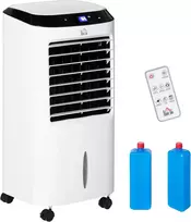 HOMCOM mobilus oro kondicionierius su nuotoliniu valdymu, 60 W, 10 l talpa, 20 m², 824-037V90