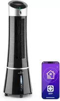 Kondicionierius Klarstein mobilus oro vėsintuvas 4-in-1, 30 W, 6 l vandens talpa, jonizavimo ir drėkinimo funkcija, Skyscraper Ice